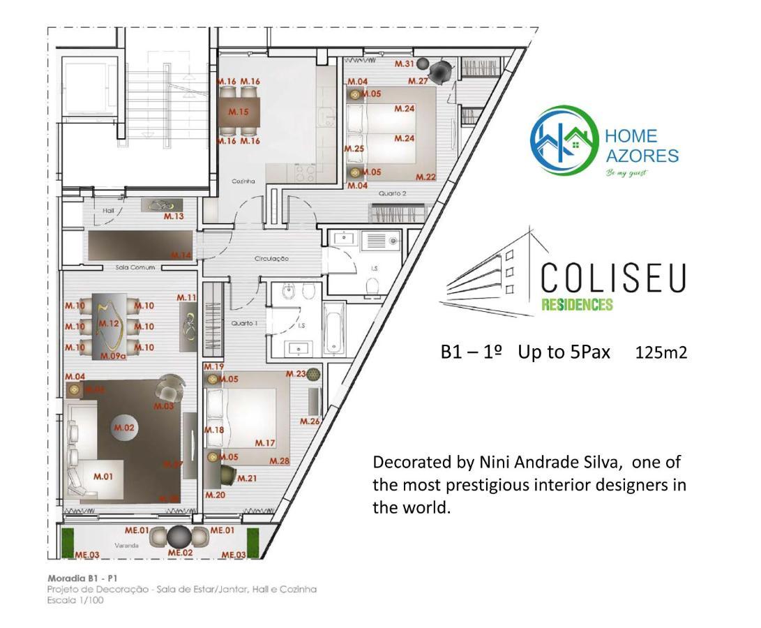 Home Azores - Coliseu Residences Ponta Delgada  Ngoại thất bức ảnh